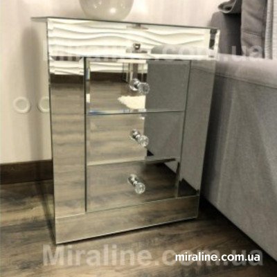 Комод зеркальный Lustre