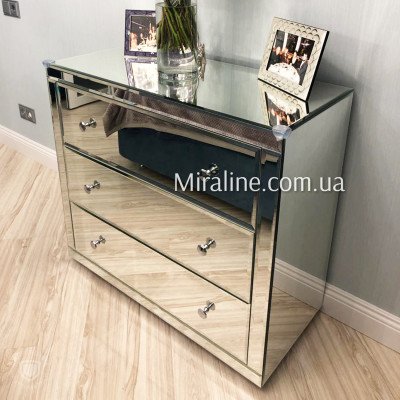 Комод зеркальный Metallic Luster