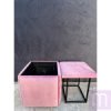 Пуф 5 в 1 трансформер  розовый 50х50х48 см - image 1