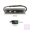 Блок живлення BIOM Professional DC12 200W WBP-200 16,6А герметичний - image 1