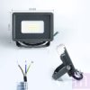 Світлодіодний прожектор BIOM 10W S5-SMD-10-Slim 6200К 220V IP65 - image 0
