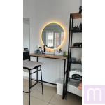 Круглое зеркало  с LED подсветкой для ванных комнат  Марта - image 3