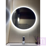 Круглое зеркало с фронтальной LED подсветкой по контуру Брайтон - image 2