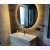 Большое круглое зеркало с теплой LED подсветкой Warm - image 5