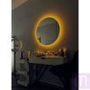 Кругле дзеркало з теплою LED підсвіткою Warm - image 3
