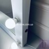 Зеркало для макияжа с подсветкой  лампами в белой раме - image 7