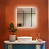 Квадратное зеркало с LED подсветкой Квебек - image 2