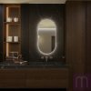 Овальное зеркало Олимпия с фоновой ЛЕД подсветкой - image 4