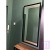 Настенное зеркало в черной раме 110х50 см - image 1