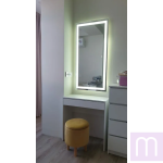 Дзеркало настінне з фронтальною  LED підсвіткою Монтана   - image 1