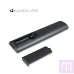 Пульт д/к OEM JM-DS 4-zone 2.4g remote 12кнопок універсальний чорний - image 1
