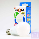 Свiтлодiодна лампа Biom BT-515 A60 15W E27 3000К матова - image 0