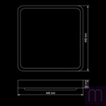 Світильник світлодіодний Biom SMART SML-S03-70/2 3000-6000K 70Вт с д/у - image 3