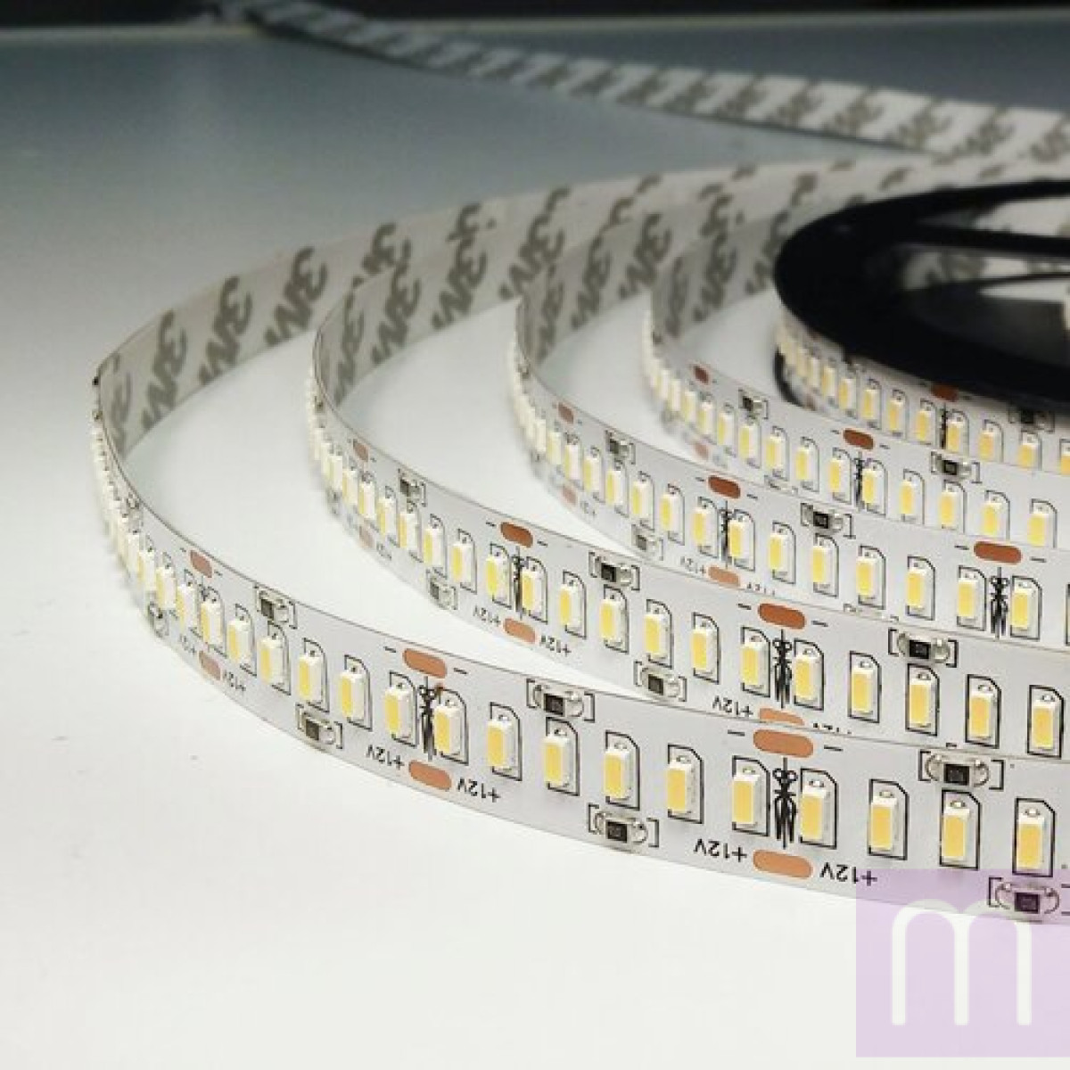 Світлодіодна стрічка OEM ST-12-2835-240-CW-20 біла, негерметична, 1м - image 2