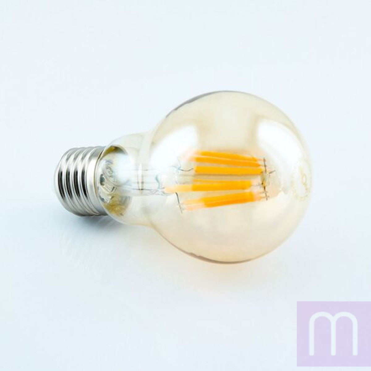 Світлодіодна лампа Biom FL-411 A60 8W E27 2350K Amber - image 0