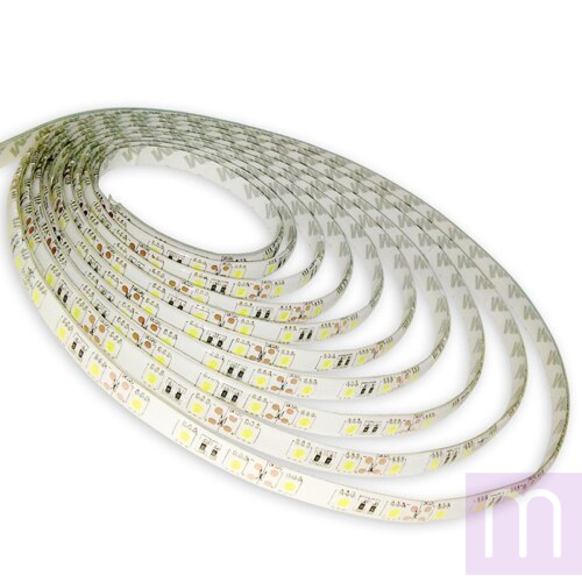 Світлодіодна стрічка OEM ST-12-5050-60-WW-65-V2 тепла біла, герметична, 1м - image 2