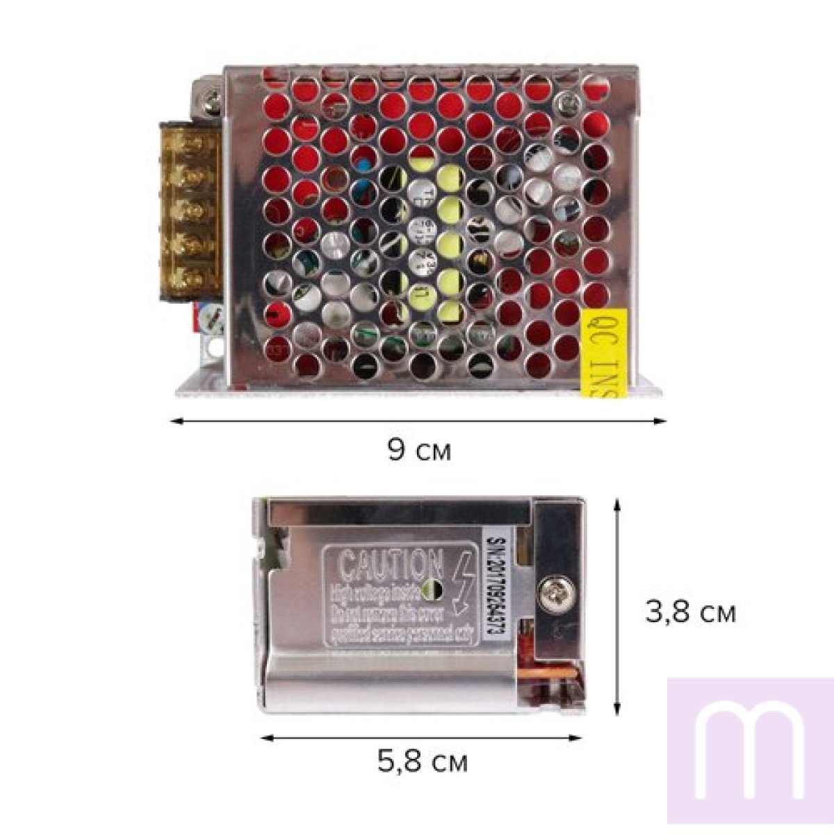 Блок живлення OEM DC12 36W 3А TR-36 - image 0
