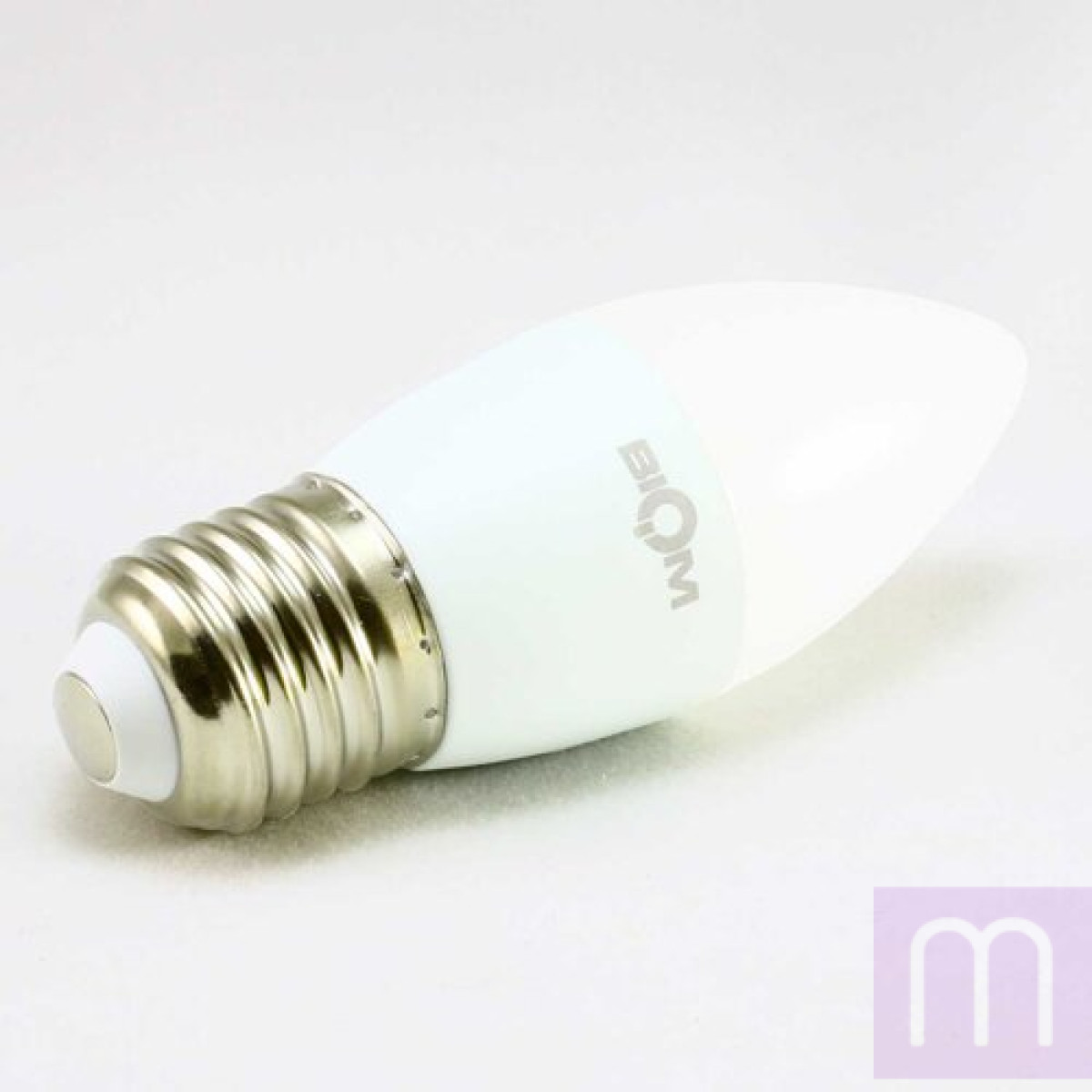 Свiтлодiодна лампа Biom BT-548 C37 4W E27 4500К матова - image 1