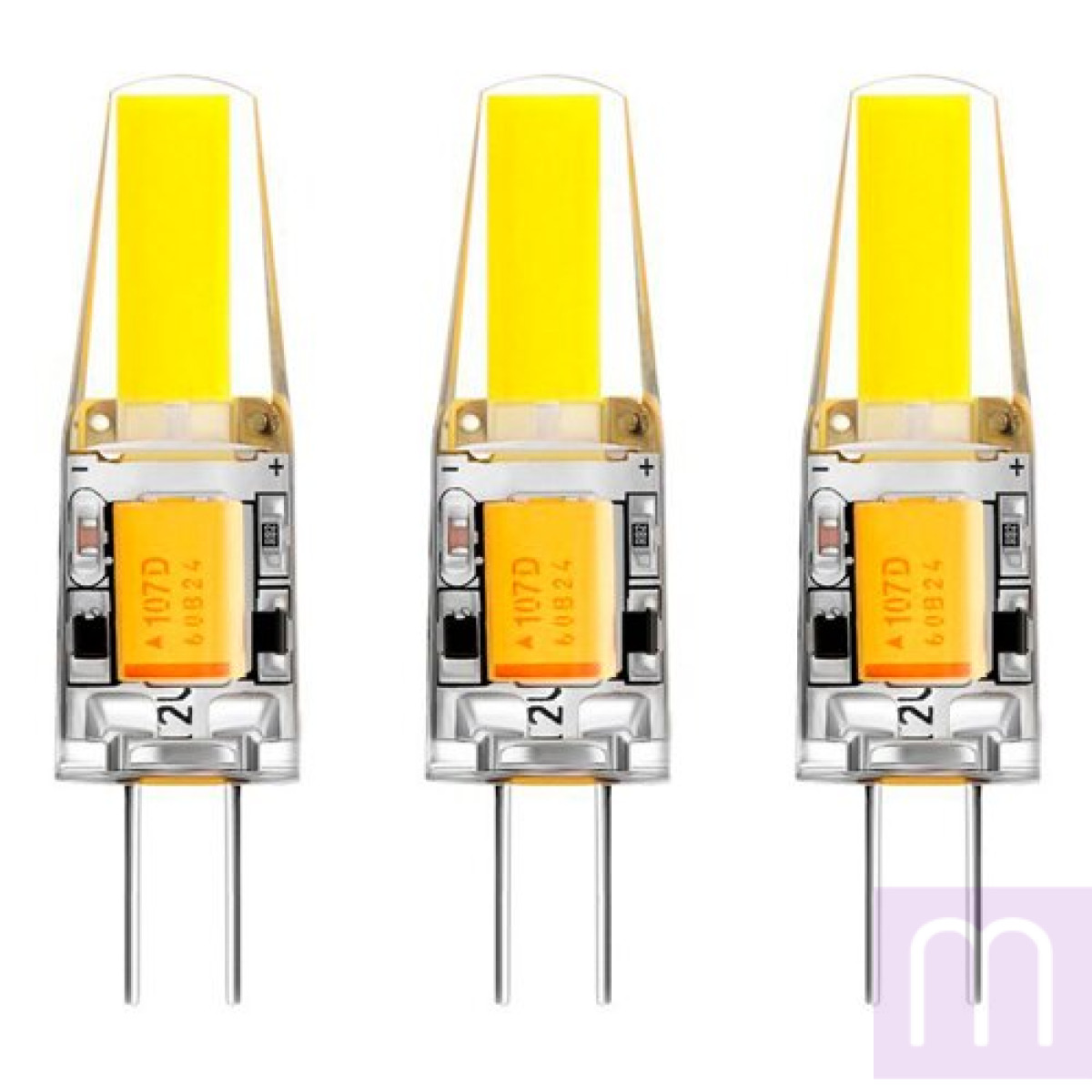 Свiтлодiодна лампа Biom G4 3.5W 1507 4500K AC/DC12 - image 1