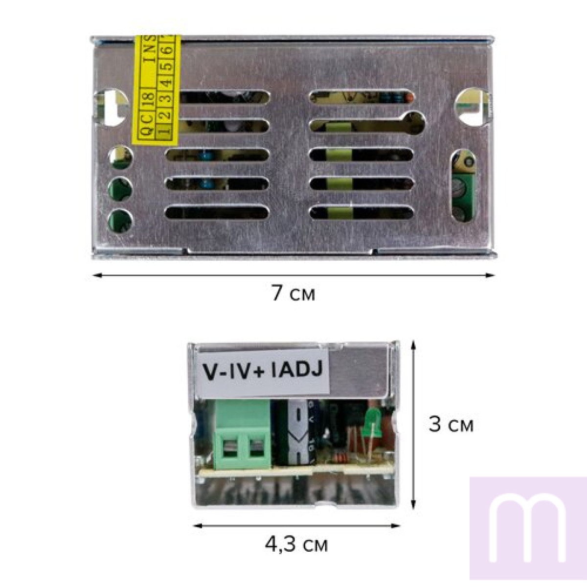 Блок живлення OEM DC12 15W 1,25А TR15-12 - image 0