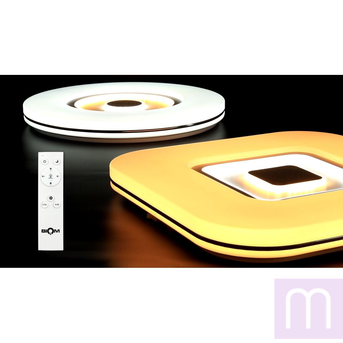 Світильник світодіодний Biom SMART SML-S25-80 3000-6000K 80Вт с д/у - image 7