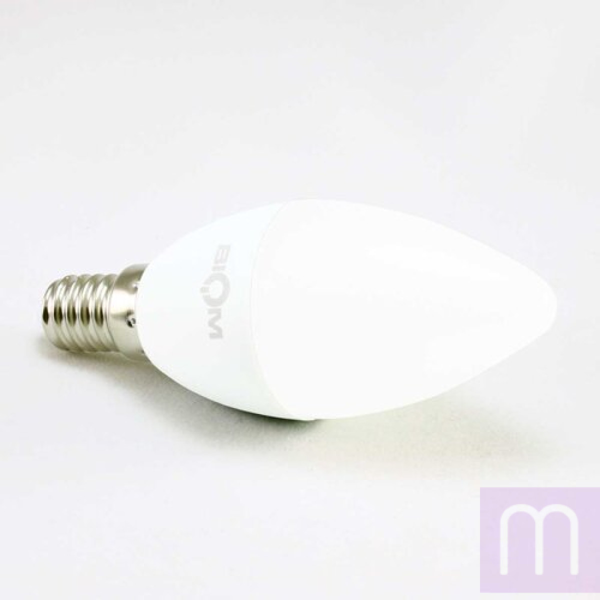Свiтлодiодна лампа Biom BT-549 C37 4W E14 3000К матова - image 1