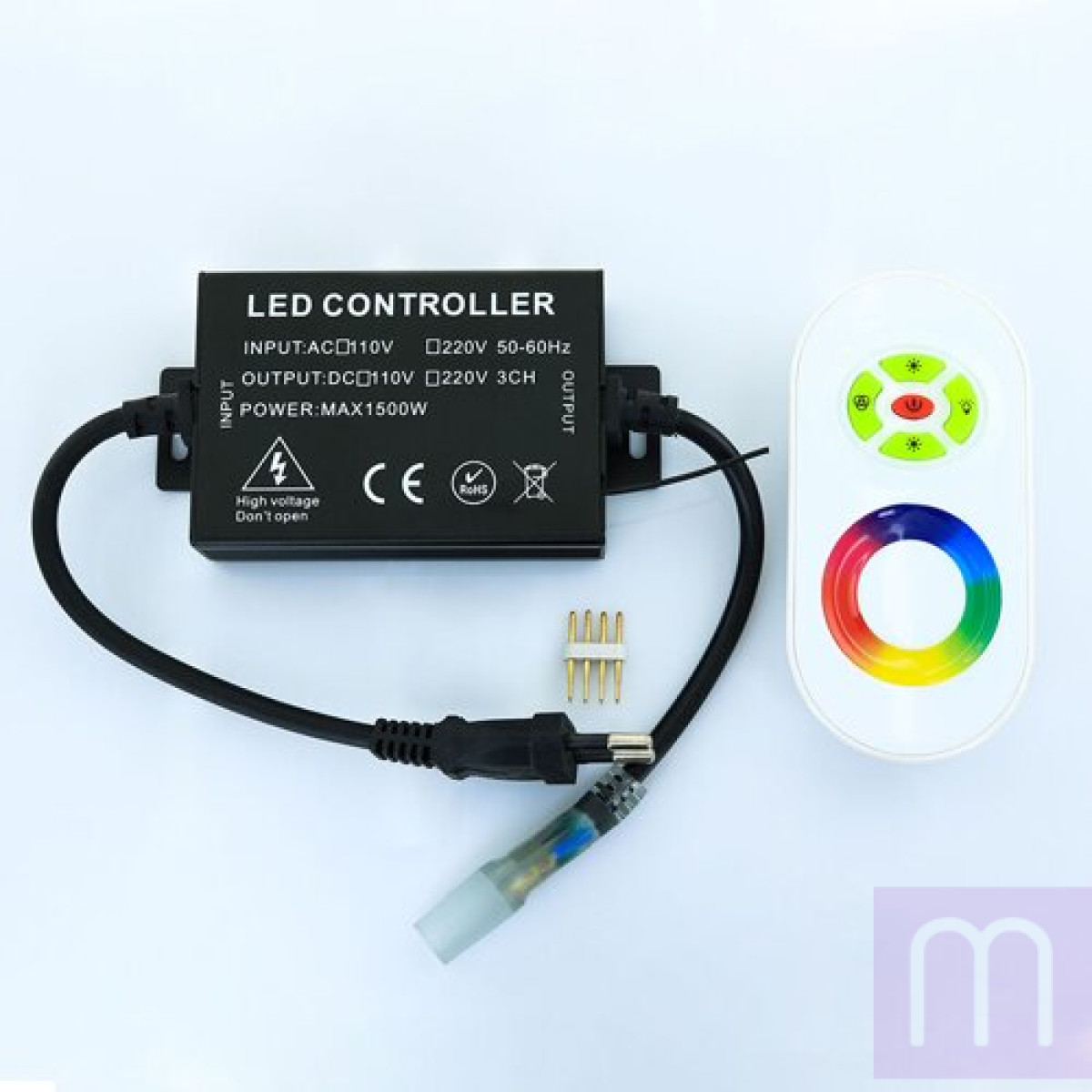 Контролер RGB Neon 220B 1200W-RF5-N - image 0