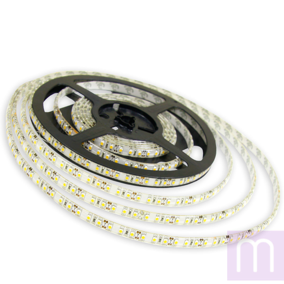 Світлодіодна стрічка B-LED 3528-120 G IP65 зелена, герметична, 1м - image 1