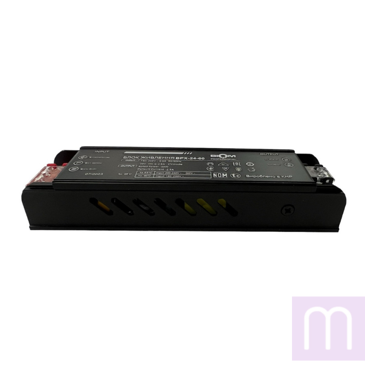 Блок живлення BIOM Professional DC24 60W BPX-24-60 2.5А - image 1