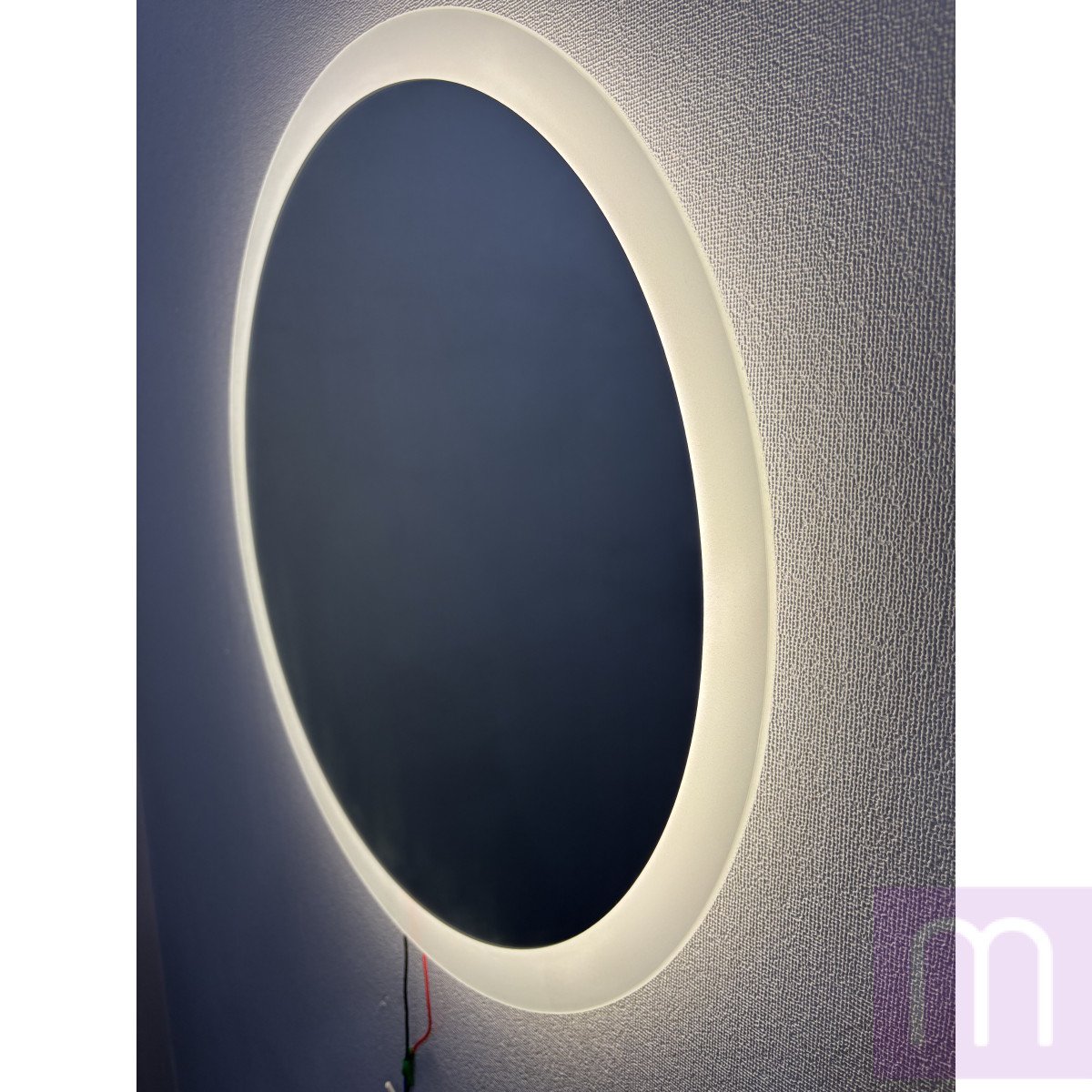 Круглое зеркало с фронтальной LED подсветкой по контуру Брайтон - image 3