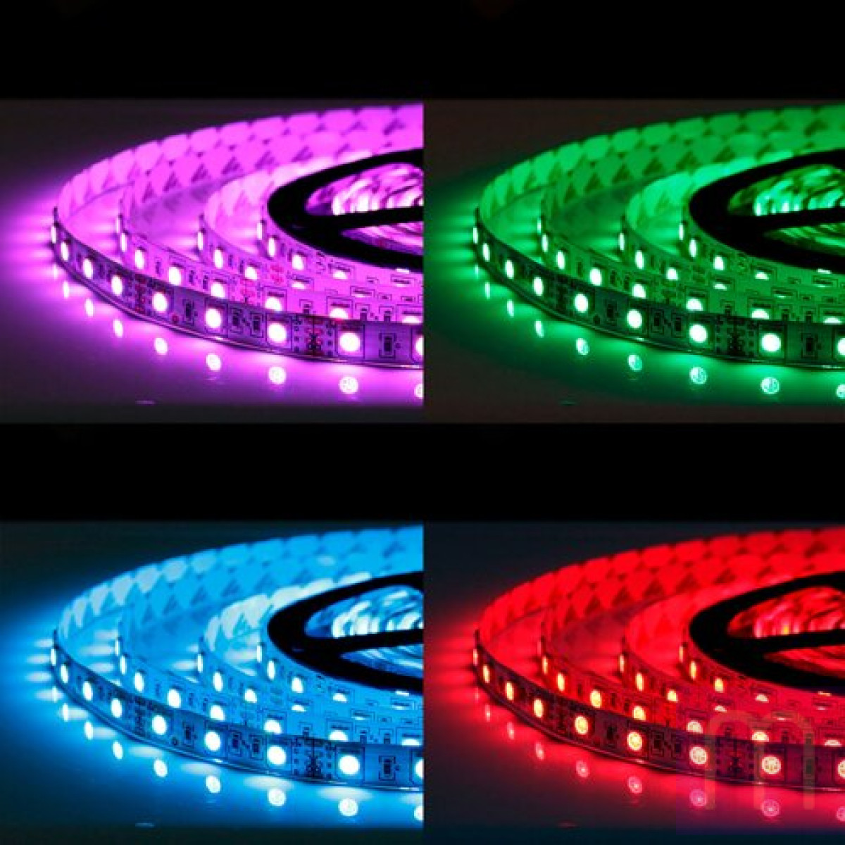 Світлодіодна стрічка OEM ST-12-5050-96-RGB-20, негерметична, 1м - image 0
