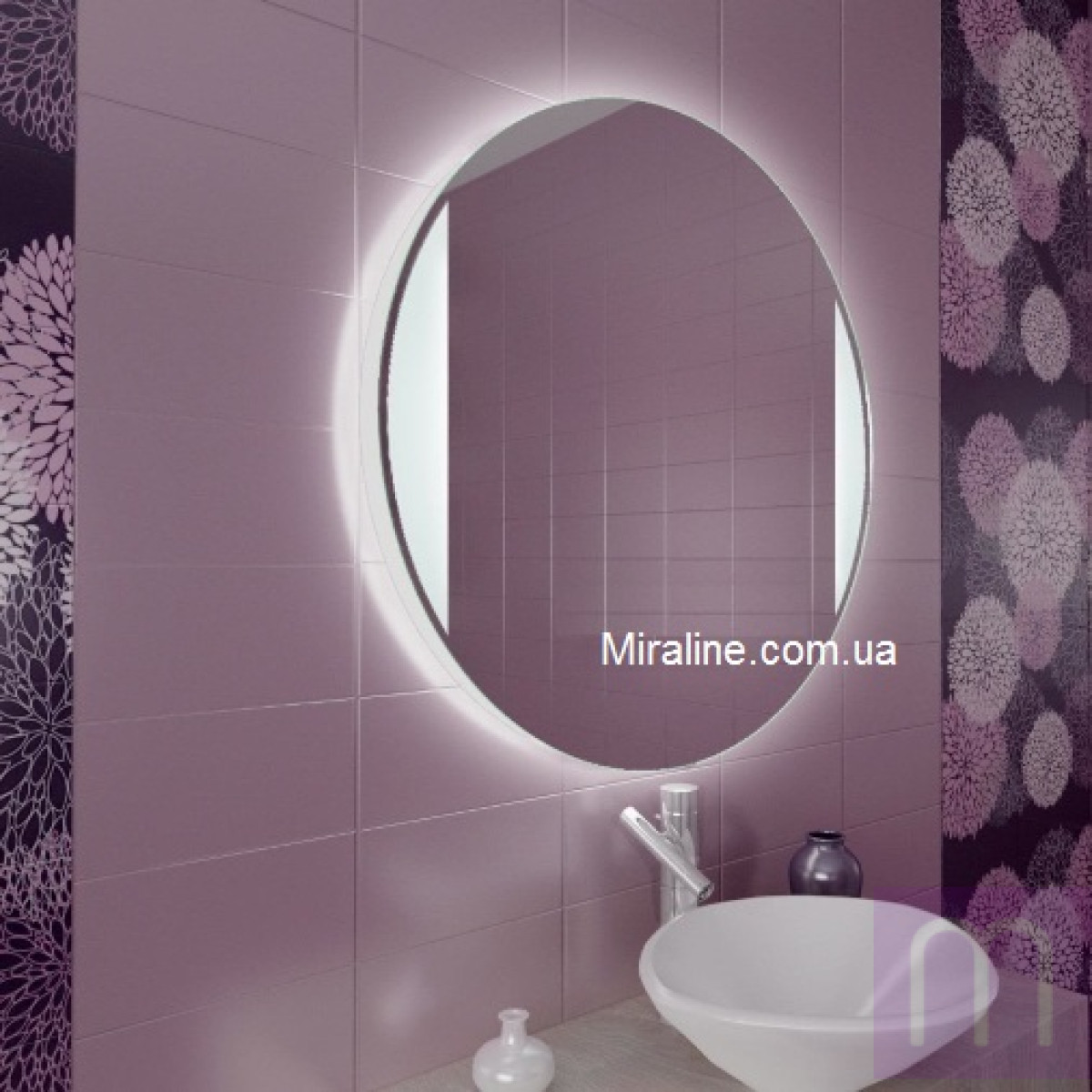 Дзеркало з LED підсвічуванням у ванну Турiн - image 0
