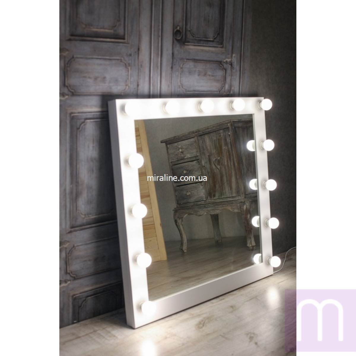 Зеркало для макияжа Мария (ВШГ 80х80х4.5 см) - image 3
