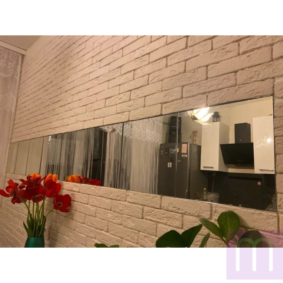 Зеркальное панно Квадраты 30х30 см (набор 4 шт) - image 5