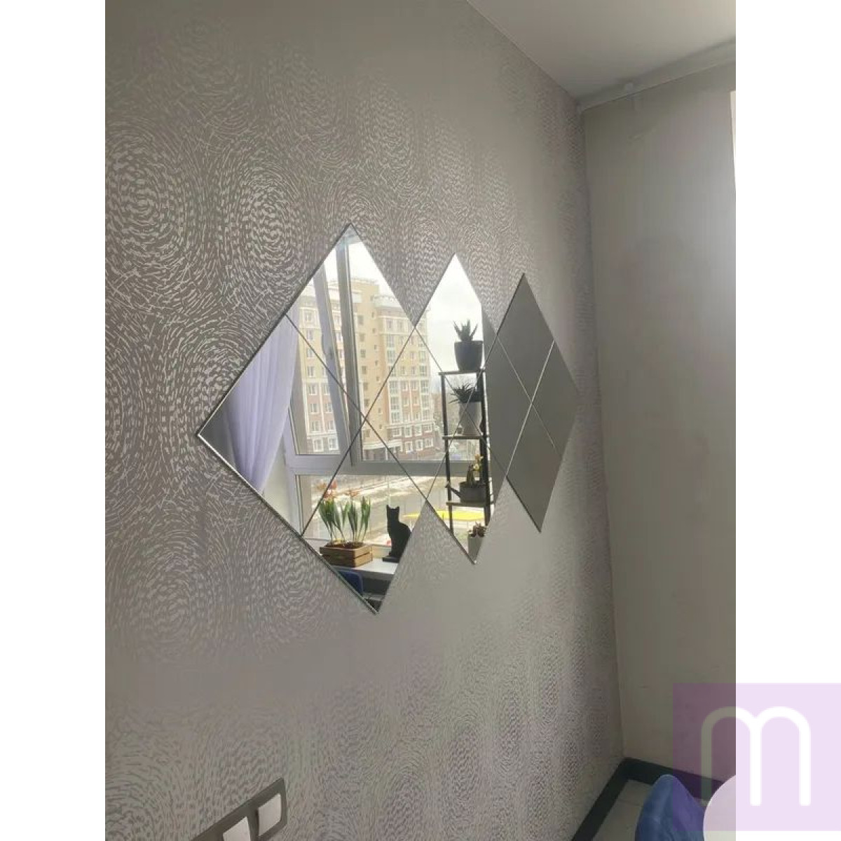 Дзеркальне панно 1 м.кв - image 11
