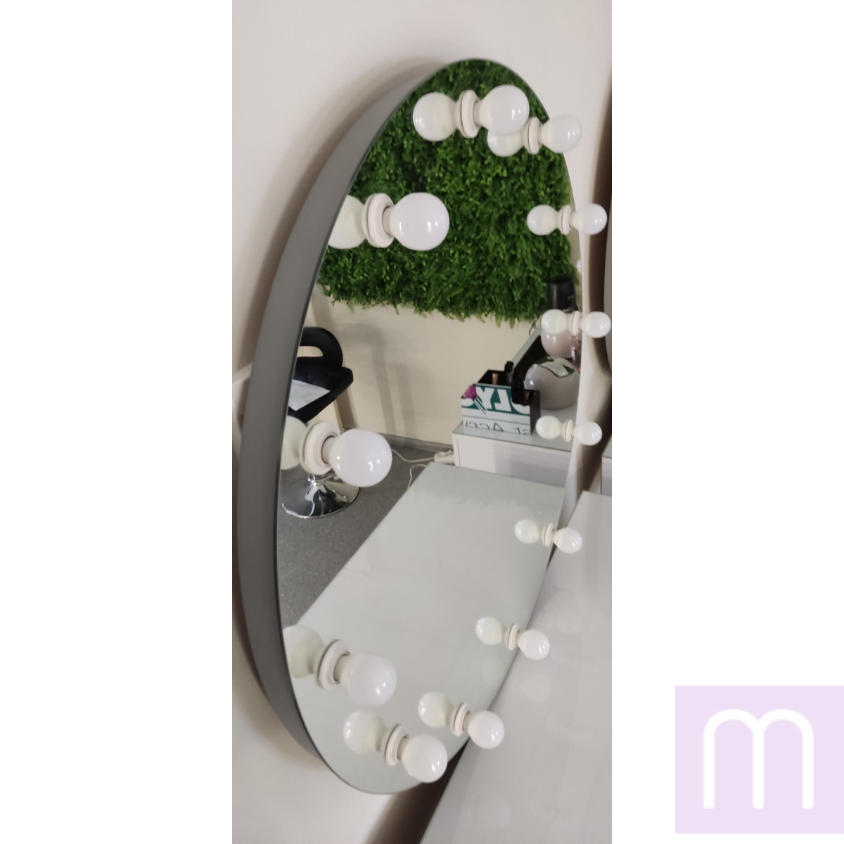 Круглое зеркало с подсветкой для макияжа Колумбия  - image 2