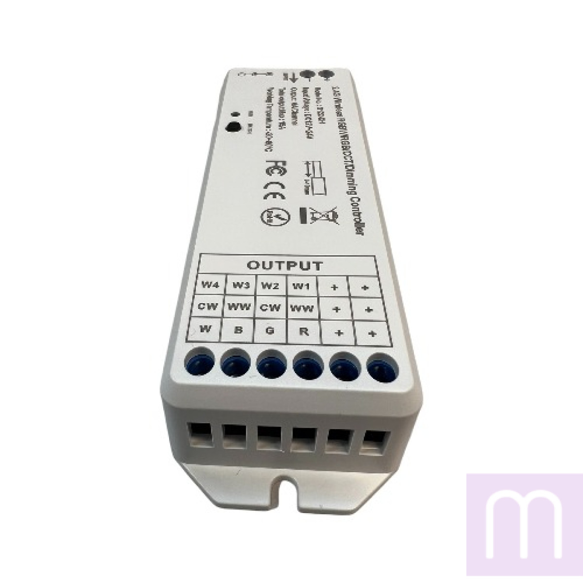 Контроллер універсальний U-R-01-15A-2,4G (6A*4к) RGB/dim - image 1