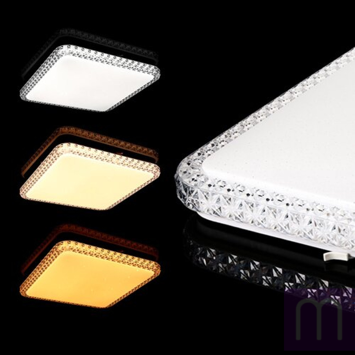 Світильник світлодіодний Biom SMART SML-S03-50/2 3000-6000K 50Вт с д/у - image 2