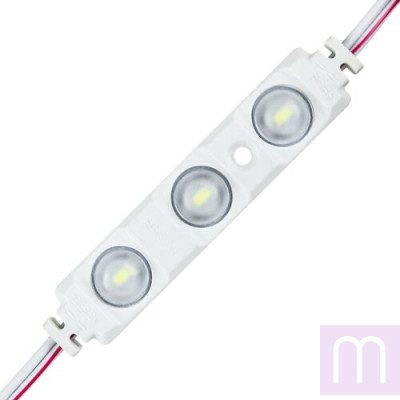 Світлодіодний модуль BRT XG19 5630-3 led W 1,5W 6500K, 12В, IP65 білий з лінзою напівсфера