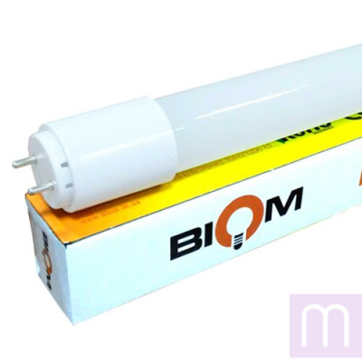 Світлодіодна лампа Biom T8-GL-1200-18W NW 4200К G13 скло матове