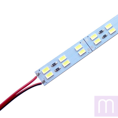 Світлодіодна лінійка BRT 5730-144 led W 2-pin 6500K, 12В, IP20 білий зі скотчем