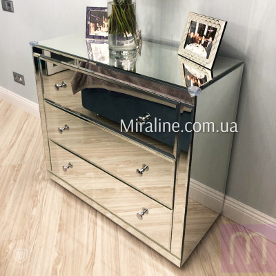 Комод зеркальный Metallic Luster