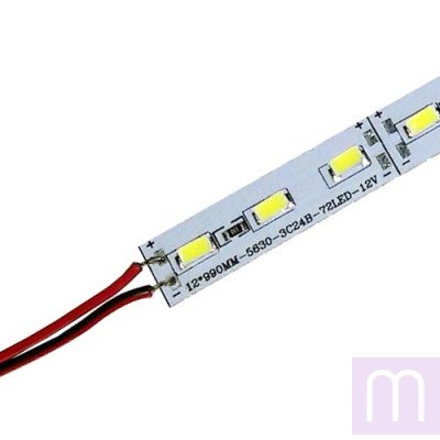 Свiтлодiодна лiнiйка BRT 5630-72 led W 24W 6500K, 12В, IP20 бiлий зi скотчем