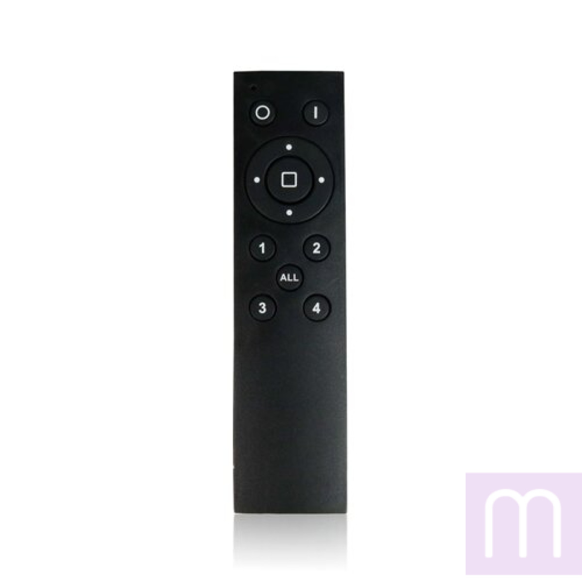 Пульт д/к OEM JM-DS 4-zone 2.4g remote 12кнопок універсальний чорний