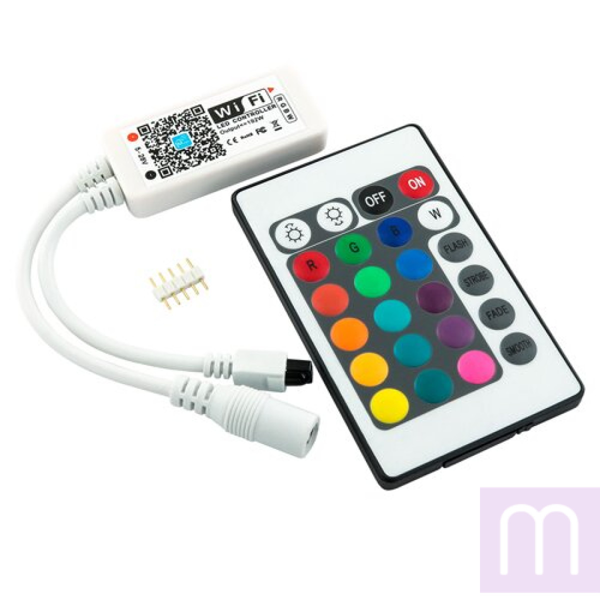 Контролер RGBW OEM 8А-WIFI-IR24 (2A * 4канала)