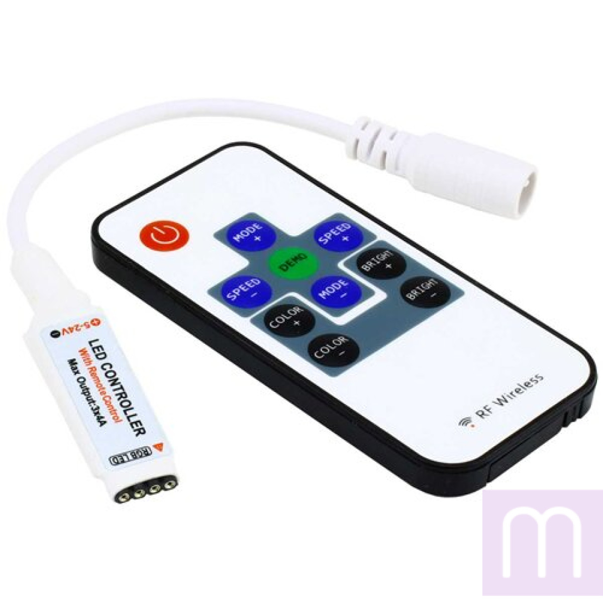 Контролер RGB OEM 6А-RF-10 кнопок