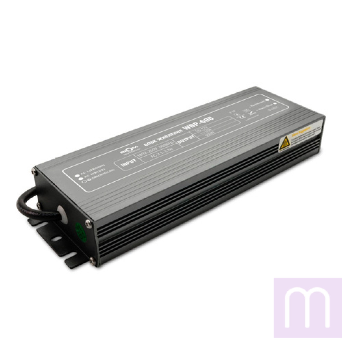 Блок живлення BIOM Professional DC12 600W WBP-600 50А герметичний