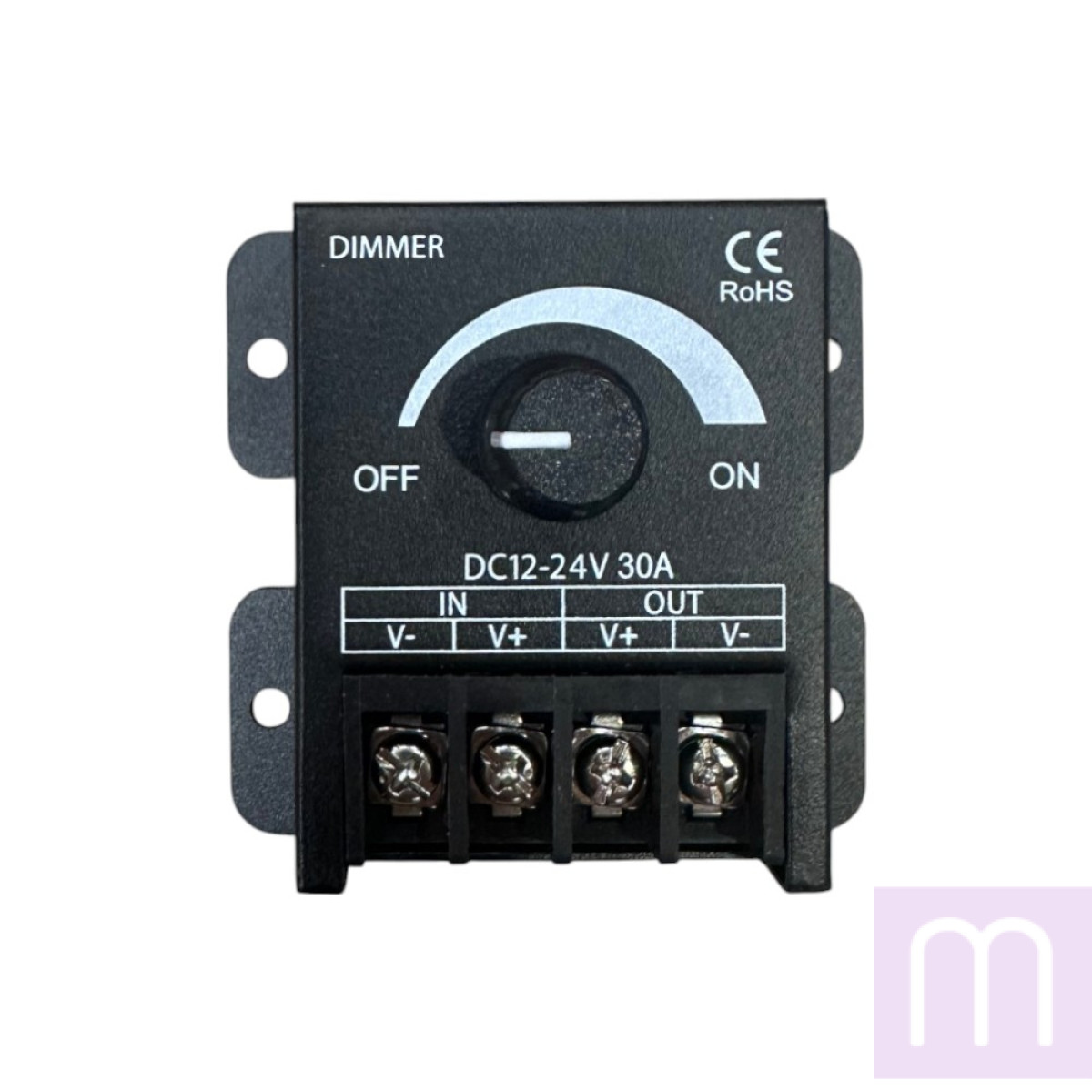 Димер OEM D-30-Manual-B DC12-24V (30А 1канал)