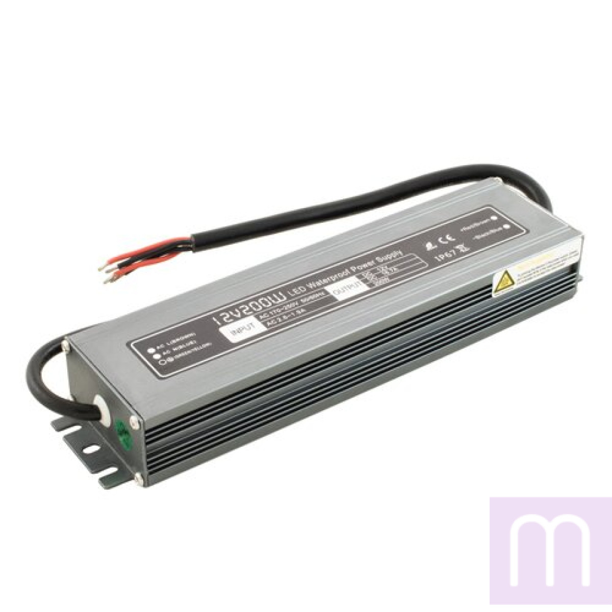 Блок живлення BIOM Professional DC12 200W WBP-200 16,6А герметичний