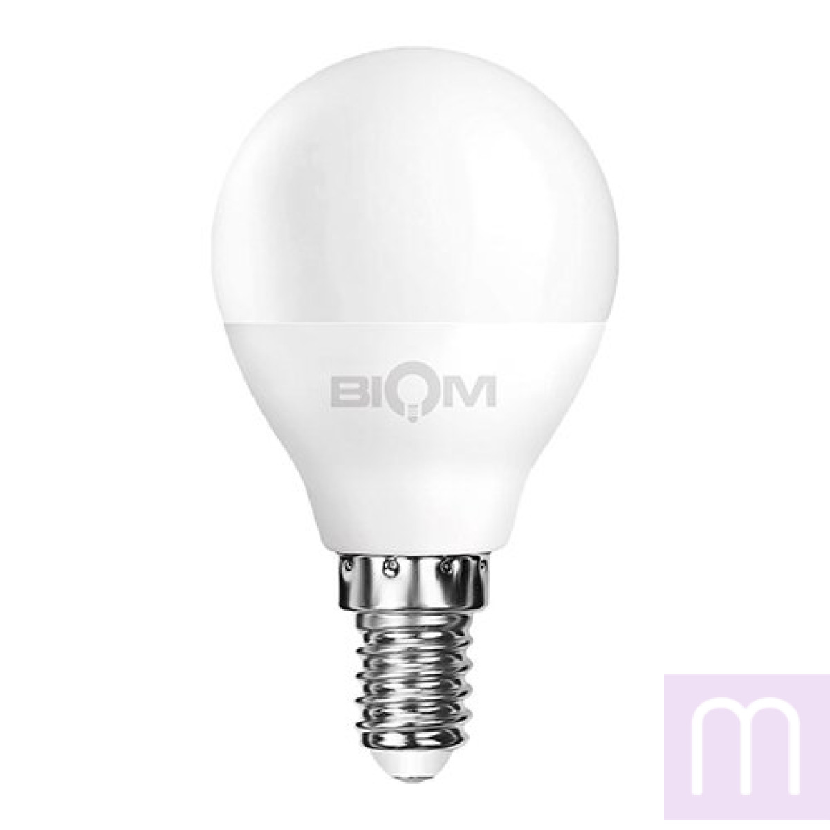 Свiтлодiодна лампа Biom BT-546 G45 4W E14 4500К матова